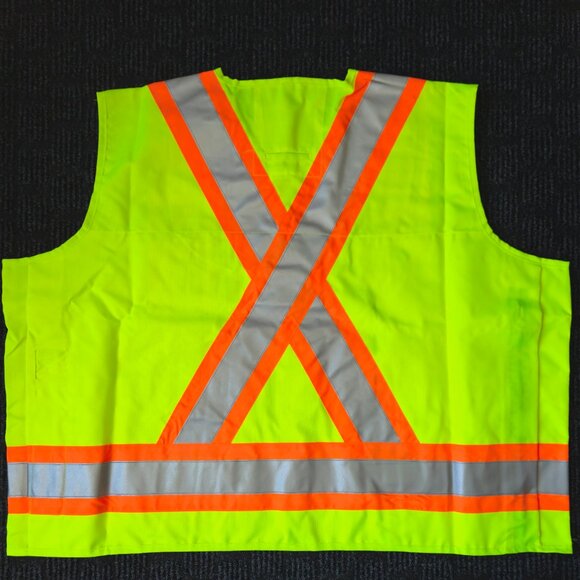 CONDOR surveyors 3M Premium HI VIS safety vests extra pockets size 5XL LOT OF 3 - Picture 5 of 13